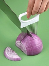 Soporte para rebanadas de cebolla de 1 pieza cortadoras de alimentos asistente cortador de pasador para cebolla papa limón Slicers price