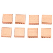 8x Heat Sinks Pure Copper Heatsinks With Adhesive Patches For Motherboard Gra CT Sinks price
