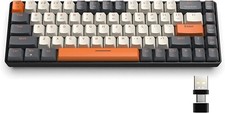 Teclado mecánico inalámbrico para juegos K68 60 % Bluetooth tipo C receptor intercambio en caliente Gaming Keyboard price