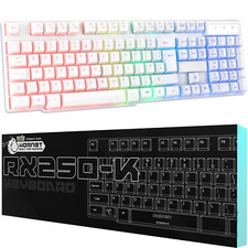 Teclado Gaming para PS5, PS4, Xbox, PC Gaming LED RGB Retroiluminado - Blanco Gaming Keyboard price