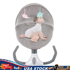Columpio Eléctrico Bebé Cuna Infantil Gorila Balancín Bluetooth Música Cuna Hamaca Mosquitera Red para bebé price