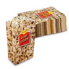 Bolsas para palomitas de maíz MT Products - Soportes para palomitas de maíz de 46 oz con fondo plano - Paquete de 50 Popcorn Máquinas price