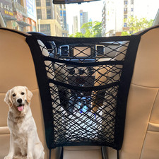Organizador de malla de 3 capas coche bolsa de red para el respaldo del asiento Coche Asiento para bebé price