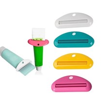 Paquete de 4 expresores de pasta de dientes con rodillo y soporte dispensador Pasta de Dientes Soporte price