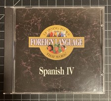 Español IV - ¡Herramientas de aprendizaje de lenguas extranjeras que funcionan! Disco (PC/Mac) muy limpio Extranjero Idioma Education Software price
