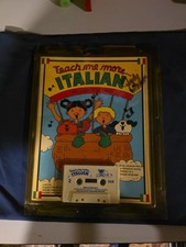Teach Me More Italian (Paperback and Audio Cassette): In Original Package. RARE Extranjero Idioma Education Software price