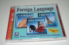 Software PC Serie Lengua Extranjera Aprende Alemán Francés Español Paquete Dorado Extranjero Idioma Education Software price