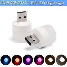 Mini USB Luz Nocturna Rgb Lámpara Enchufe LED Cálido En Habitación Lámparas de Escritorio Para Niños Bebé Habitación de bebé noche light price