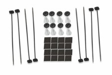 2PACK ZIP TIES STRAPS TABS SPRINGS ELECTRIC Radiator Fan TIE STRAP MOUNTING KIT Fan Tie price