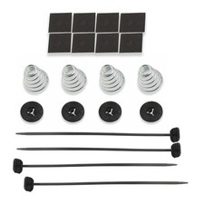 1 juego de accesorios de amarre de ventilador de radiador eléctrico para automóvil con cremallera correas Tab@ Fan Tie price