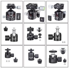 Cabezal de trípode de cámara panorámica de bajo perfil Cabezal de mini trípode giratorio Tripod Heads price