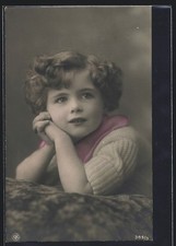 Foto postal NPG nº 365/3: niña en camisa de punto apoya la cabeza Camisa de niña price