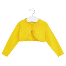 Suéter de niña Mayoral bolero amarillo para vestir 104 Bolero de niña price