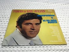 LP TOMAS DE SAN JULIAN ACOMPAÑAME Y ES MI NIÑA BONITA / GEMA 3051 / SEALED Bolero de niña price