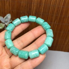 Pulsera Piedra Amazónica Natural Marrón Piedras Preciosas Elastizadas Cuentas Hecha a Mano A3699 Natural Stone Bracelets price