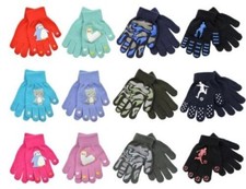 Niños con Agarre Guantes Mágicos Infantil Cálido Térmico Elástico (3 Paquete) Guantes infantil price