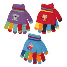 Niños Animal Magic Guantes Infantil Multicolor Invierno Dedos Completos (3 Pack) Guantes infantil price