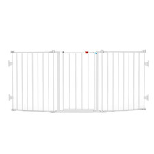 Puerta para bebés configurable superancha de 76 pulgadas, 3 paneles Seguridad Gate para bebé price