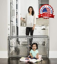 Barrera Para Perros y Bebes "28-42" Puertas Perros Puerta De Seguridad Escalera Seguridad Gate para bebé price