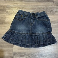 Vintage Y2K Zana Di Jeans Denim Volantes Falda Con Pantalones Cortos Niñas Talla 6 Jeans/ Denim Falda de niña price