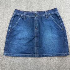 Tommy Jeans Falda Denim Niños Talla 7 Azul Mini Algodón Estilo Vintage Jeans/ Denim Falda de niña price