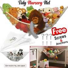 Hamaca de juguete grande almacenamiento malla suave mimosa red guardería oso de peluche dormitorio de bebé Hamaca para bebé price
