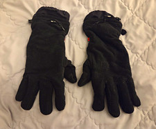 Guantes de invierno de vellón negros calentados por batería con bolsillo con cremallera, unisex talla única Guantes de hombre price