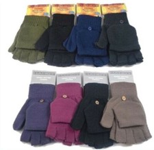 Hombre y Mujer sin Dedos Guantes Mitones Combo Por Handy Cálido de Invierno Guantes de hombre price