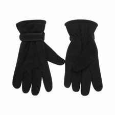 Hombre Undercover Negro Guantes de Forro Polar Guantes de hombre price