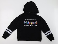 Sudadera con capucha negra Fancyqube para mujer talla S - Friends Jersey de mujer price