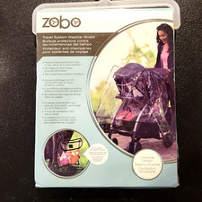 Sistema de Viaje Zobo Protector Climático Transparente Cubierta para Cochecito con Bolsillo Totalmente Nuevo Cochecito- Capazo Rain Funda price