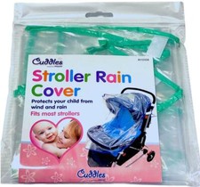 Cubierta de lluvia para silla de paseo cochecito de bebé transparente se adapta a la mayoría de los cochecitos Cochecito- Capazo Rain Funda price