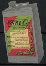 Marca publicitaria Rapidol aceite de pintura, bote de aceite con marca... Aceite Pintura price