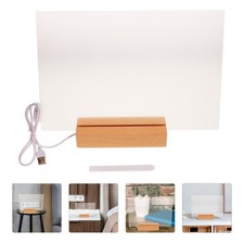 Paquete de 3 pizarras de dibujo transparentes para mensajes de escritorio pizarra blanca transparente Drawing Mesa price