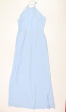 Vestido sin mangas Forever 21 azul halter para mujer S Slip Vestido price