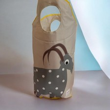 CESTA/BOLSA DE LAVADO DE CABRA 3 BROTES 58H X 44L X 34DCM NUEVA CON ETIQUETAS Lavandería Bolso para bebé price