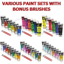 TUBOS DE PINTURA ACRÍLICA PARA NIÑOS 6/8 tubos de pintura de colores surtidos escuela de arte 120 ml mezcla Pastel Pintura price