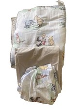 Juego de edredón, falda de cuna y sábanas ajustables Winnie The Pooh Baby Colcha y set de colcha price