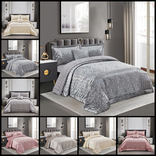 Juego de cama colcha de 3 piezas de terciopelo acolchado de lujo cama doble king size Colcha y set de colcha price