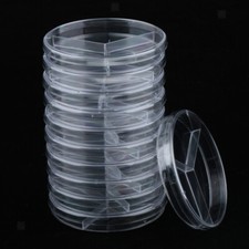 5Pcs Plastic Sterile Petri Dishes Bacteria Culture Dish with Lids 35-90mm for La Dishes price