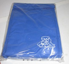 Bolsa de biberón aislada bolsa de mano azul oso de peluche manta logotipo bocadillo húmedo multiuso Húmedas Bolso para bebé price