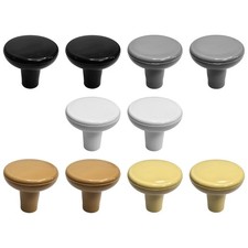 2x Pomo para mueble Ø34 mm plástico para armario cocina cajón muebles del hogar Cocina Armario/ Muebles price