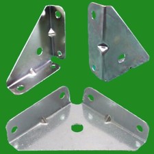 4x 50mm 5.1cm Manilla Esquina Soporte Escudete Angulares Cocina Armario, Muebles Cocina Armario/ Muebles price