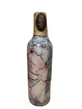 Botella Decorativa, decoración del hogar. Artesanal. Botella decorativa price