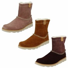 Botas Forradas Cálidas Clarks Para Niñas - Crown Piper Botas para bebé price