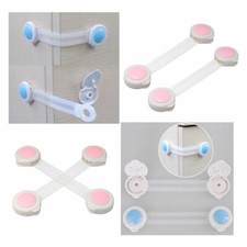 WG® Gabinete de Seguridad para Bebés Cerraduras de Cajón a Prueba de Niños Cajón Nevera Correa Adhesiva Cajón Cerradura para bebé price