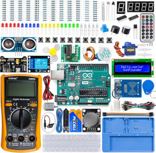 Kit de inicio Inventor Lab con multímetro original Arduino Uno R3 REV3 34 Project Project Caja price