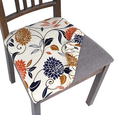 Fundas de asiento para sillas de comedor con estampado elástico Muebles Cojín Funda price
