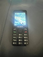Alcatel 2038X - Teléfono Móvil Negro Botones Grandes, Usado, Red EE. Teléfonos móviles outlet / exposición price