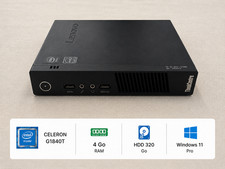 Lenovo ThinkCentre M73 Tiny Celeron G1840T 4Go 320Go Windows 11 Pro Mini PC Ordenador de sobremesa price